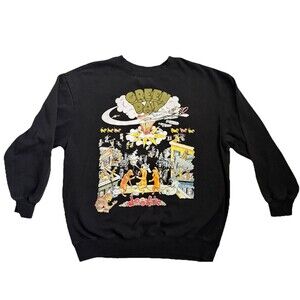 Green Day Dookie Sweatshirt Mens Size L Pullover Black VTG Graphic